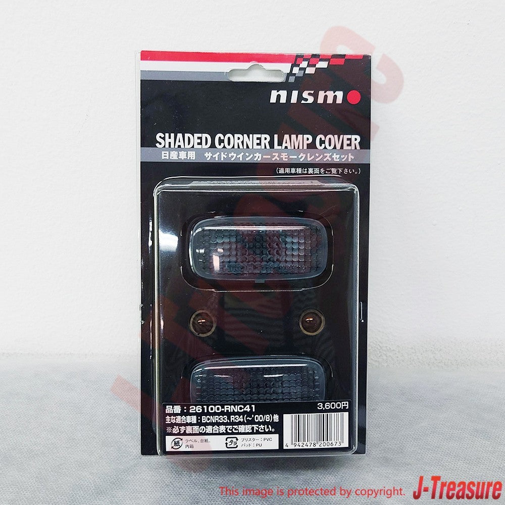 NISSAN SKYLINE GT-R BCNR33 BNR34 Genuine Nismo Smoked Side Markers R & L set HRD
