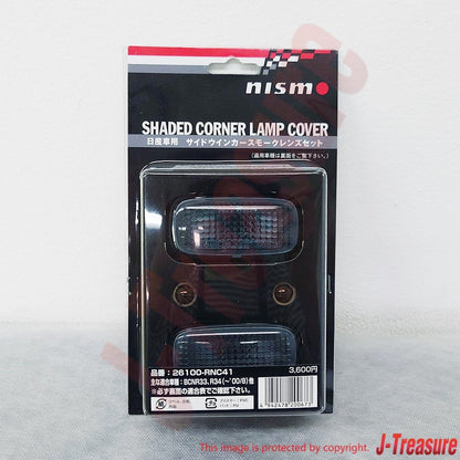 NISSAN SKYLINE GT-R BCNR33 BNR34 Genuine Nismo Smoked Side Markers R & L set HRD