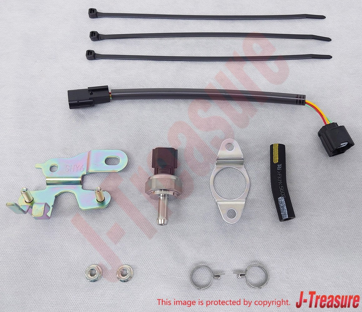 MAZDA Genuine Diesel Exhaust Gas Pressure Sensor Service Kit SHY6-18-W00 OEM