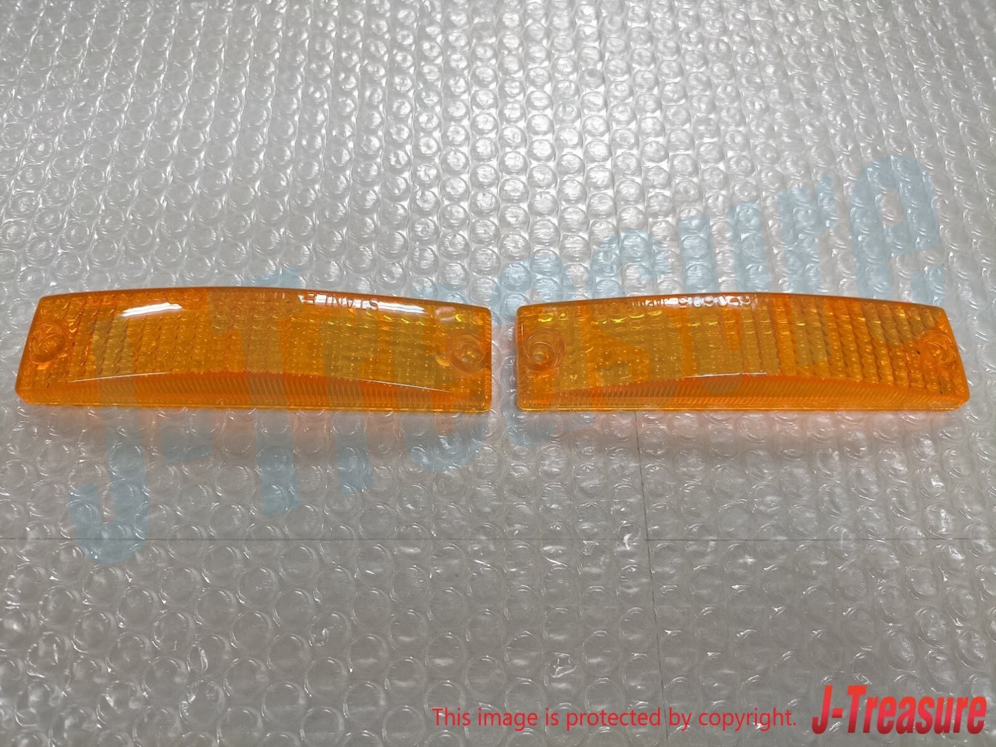 MAZDA RX-7 RX7 FC3S Genuine Front Side Marker Turn Signal Ramp Lens Set of 2 OEM