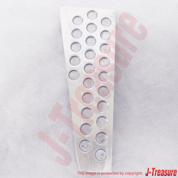 NISSAN SKYLINE R34 00-02 Genuine Aluminum Foot Rest Cover 67845-AB000 OEM Late