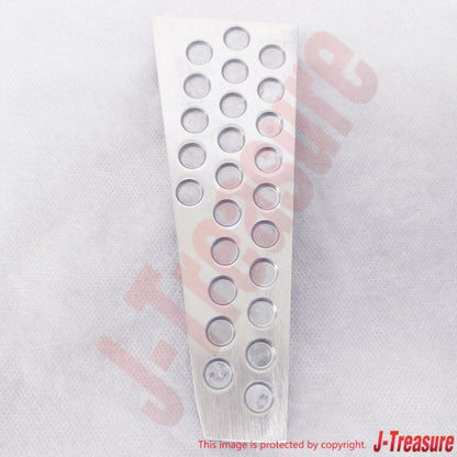 NISSAN SKYLINE R34 00-02 Genuine Aluminum Foot Rest Cover 67845-AB000 OEM Late