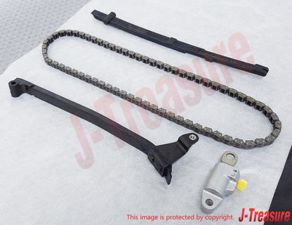 SUZUKI SAVAGE LS650P '86-88 '95-04 Genuine Chain & Guide & Tensioner & Adj Set