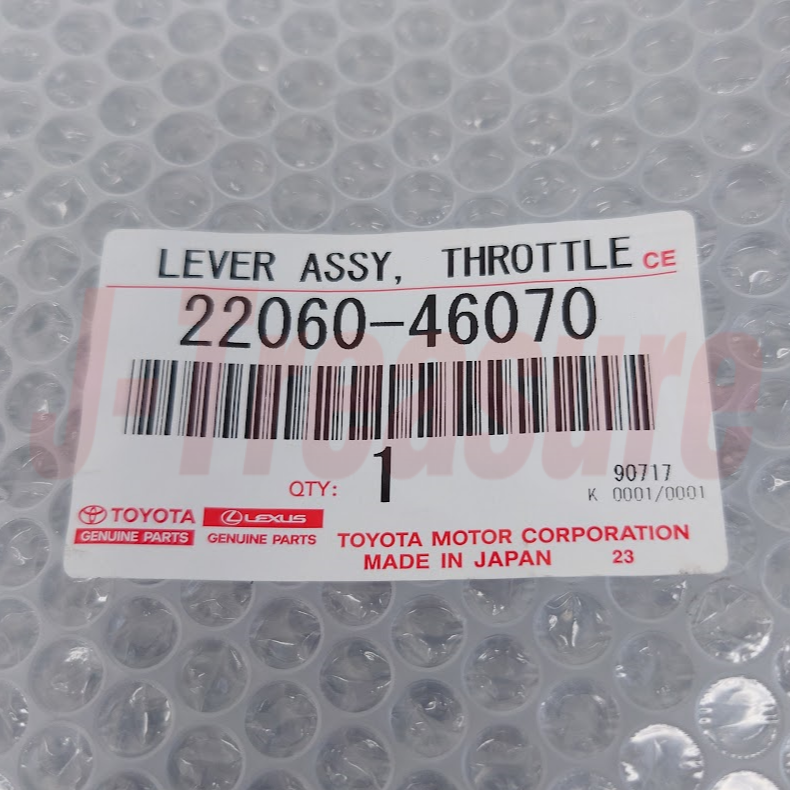 LEXUS IS300 JCE10 2001-2005 Genuine Throttle W/Sensor Lever Assy 22060-46070 OEM