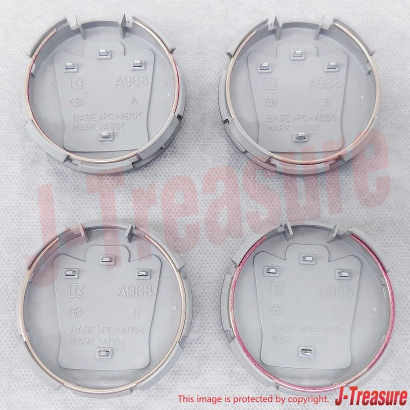 TOYOTA CROWN ARS220 Genuine Wheel Hub Ornament Sub-Assy 42603-30680 x4 set OEM