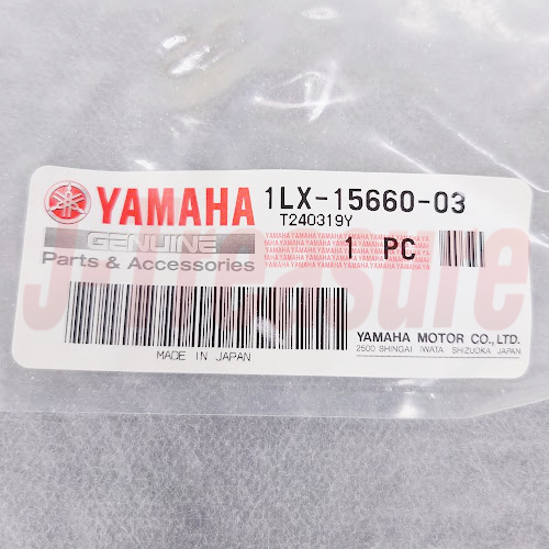 YAMAHA YZ125 1997-2004 Genuine Kick Axle Assy 1LX-15660-03-00 OEM