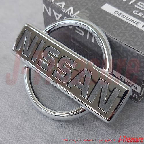 NISSAN 180SX 240SX RPS13 Genuine Front "NISSAN" Emblem Badge 62890-51F00 OEM