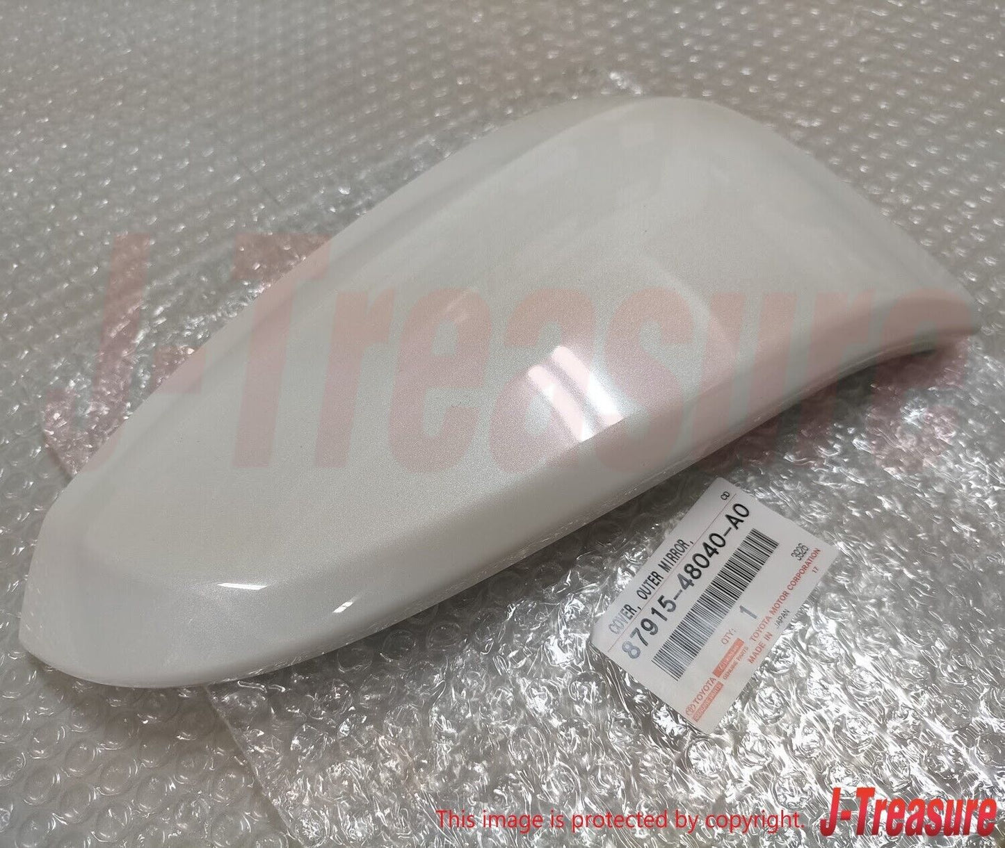 TOYOTA RAV4 2014-2018 Genuine Cover Outer Mirror RH White Pearl  87915-48040-A0