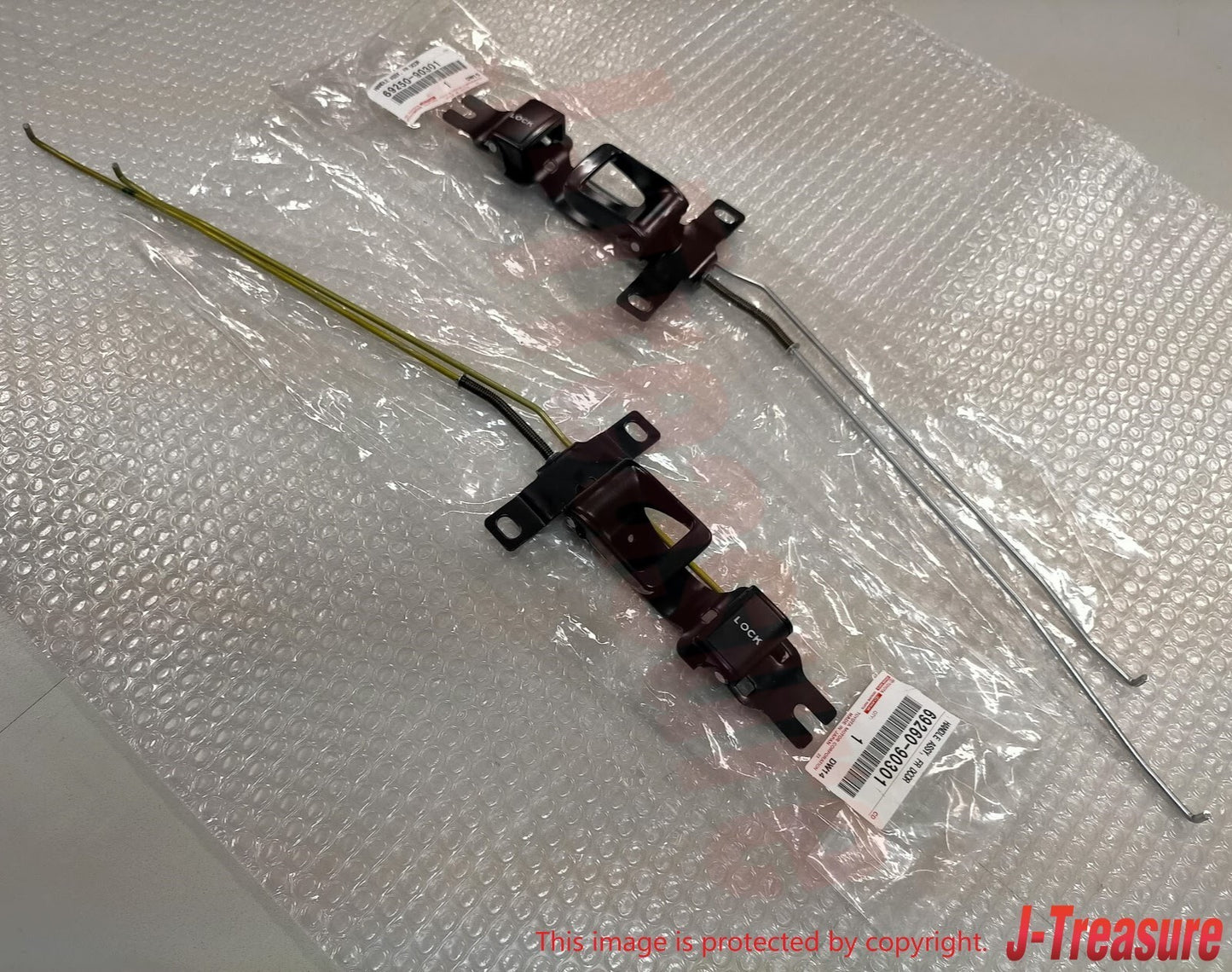 TOYOTA LAND CRUISER BJ40 76-83 Genuine Front Door Inside Handle RH & LH Set OEM