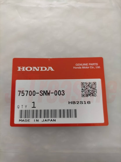 HONDA CIVIC TYPE-R FD2 07-11 Genuine Front & Rear Black Base Red Emblem Set OEM