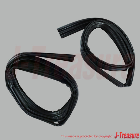 TOYOTA LAND CRUISER HDJ80 '91-97 Genuine Quarter Window Run RH & LH Set OEM