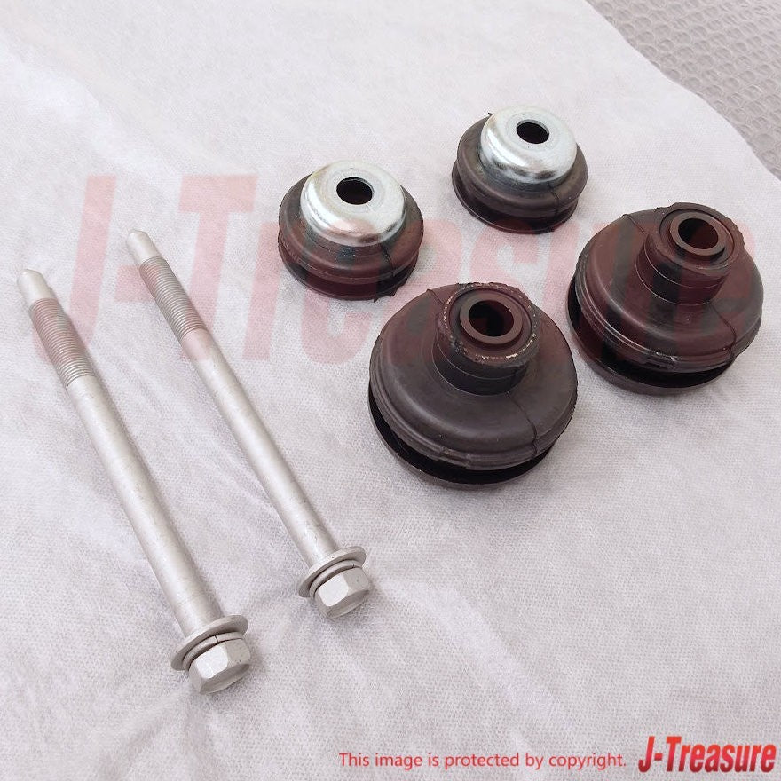 NISSAN PATROL SAFARI Y61 Genuine BODY MOUNTING INSULATOR 1ST & BOLT x2 Set OEM