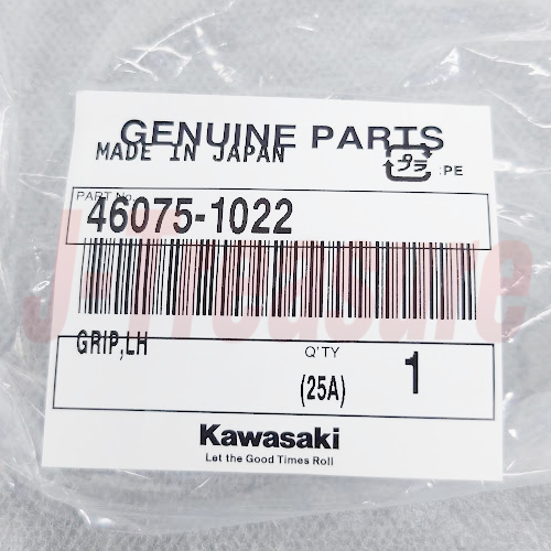 KAWASAKI GPz ZX550 1984-1986 Genuine Grip LH 46075-1022 OEM