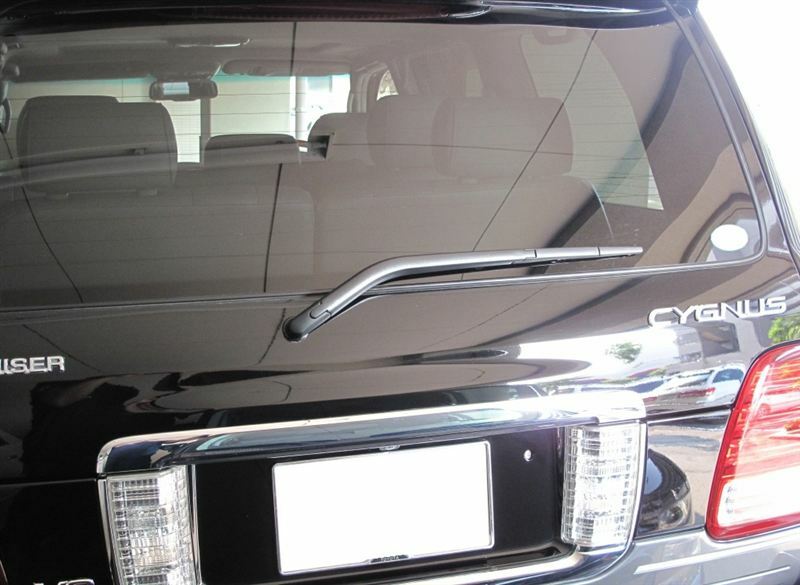 TOYOTA LAND CRUISER 100 LEXUS LX470 Genuine Resin Rear Wiper & Blade Set OEM