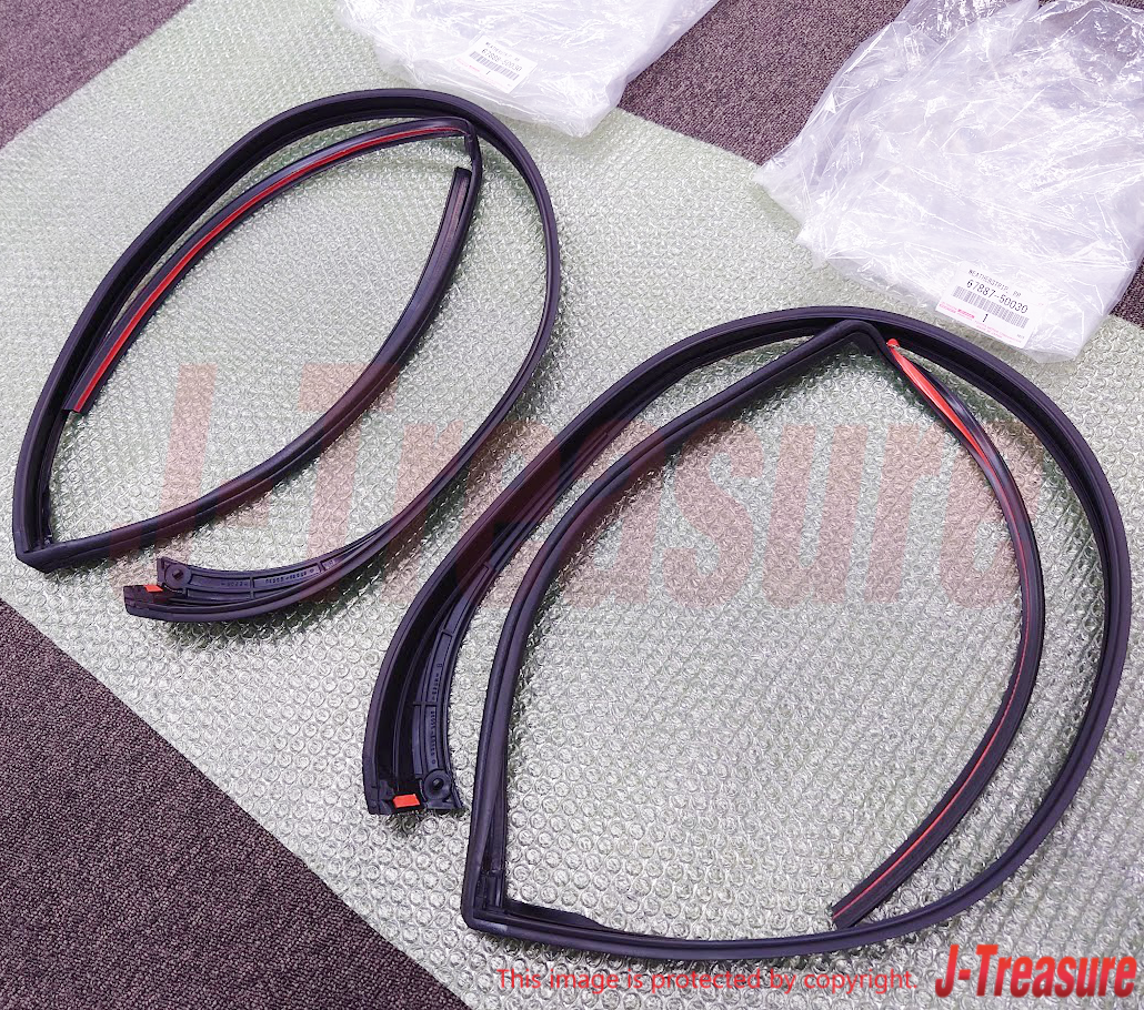TOYOTA CELSIOR LEXUS LS430 UCF30 UCF31 Genuine Rear Door Weatherstrip Set OEM