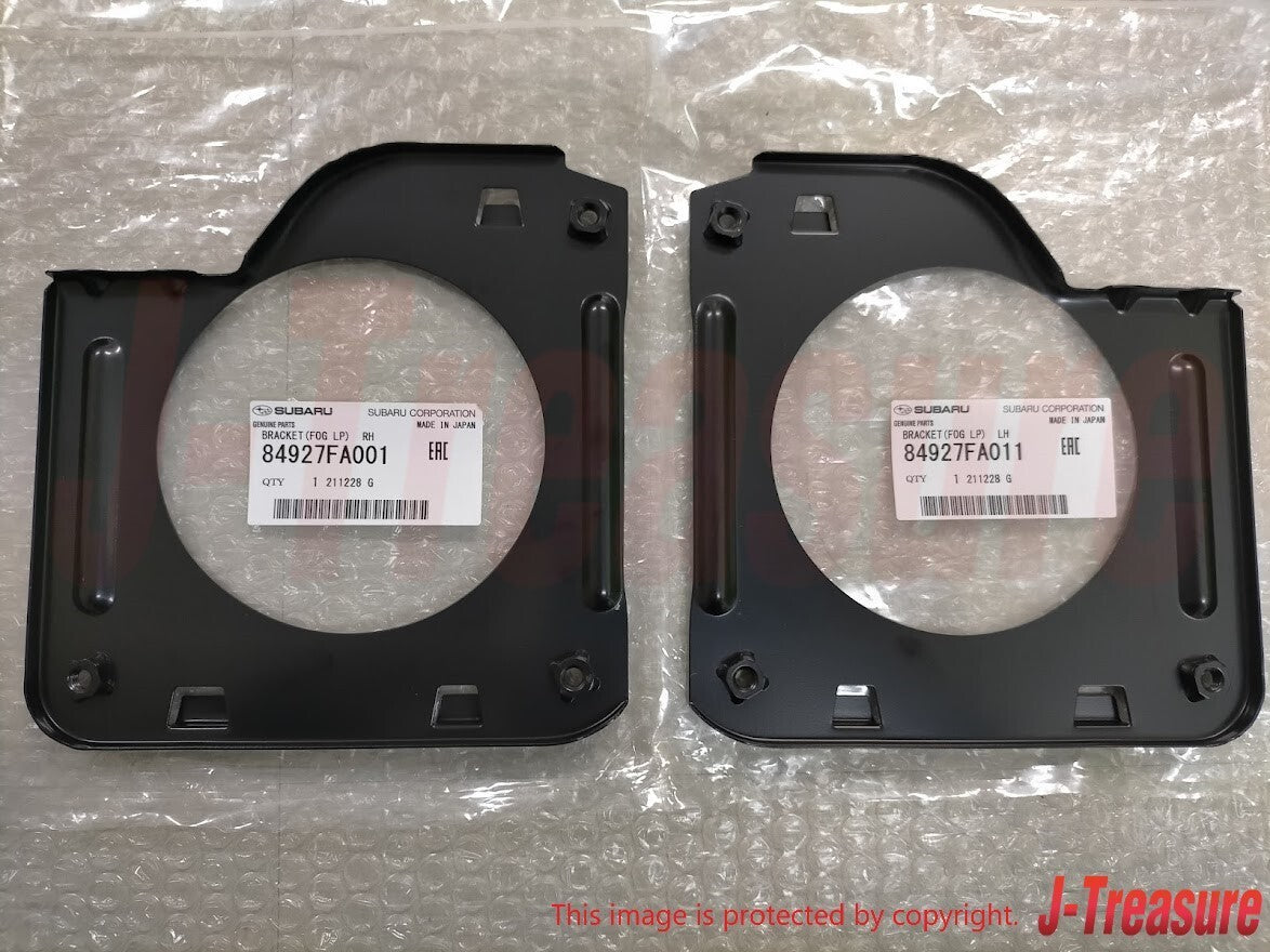 SUBARU IMPREZA WRX STi GC8 GF8 Genuine Fog Lamp Light Mount Bracket Set OEM