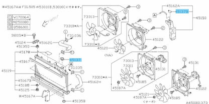 SUBARU WRX STI VAF 2015-2020 Genuine Radiator Cap & Sub-Tank Cap Set OEM