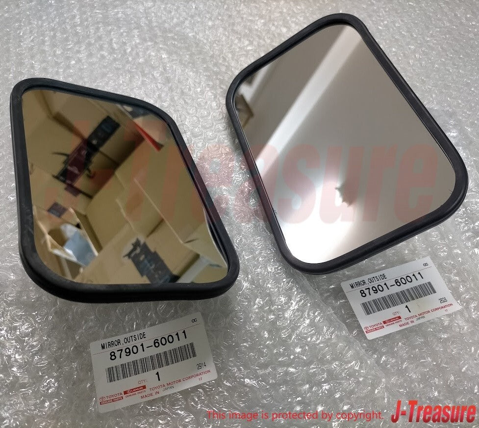 TOYOTA LAND CRUISER FJ40 FJ45 58-70 Genuine Side Rear View Mirror Arm x2 Set OEM