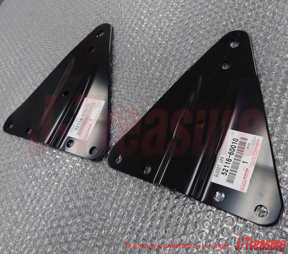 TOYOTA LAND CRUISER BJ40 FJ40 HJ45 Front Bumper Bracket 52116-60010 Set of 2 OEM