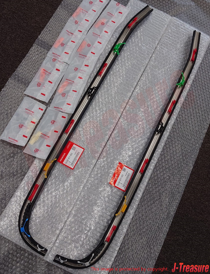 HONDA INTEGRA DC1 DC2 94-01 Genuine Front Windshield Molding RH LH Clip Set OEM