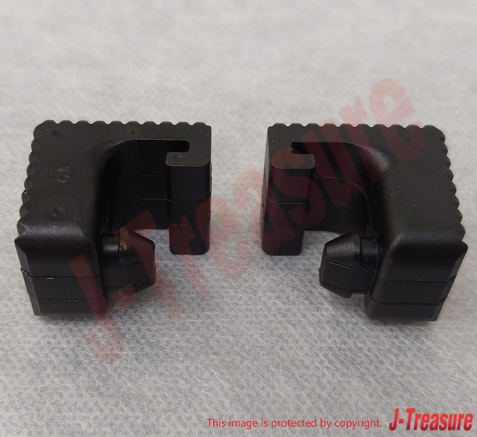 HONDA ODYSSEY 99-10 Genuine Slide Door Upper Rail Stopper 72557-S0X-A00 x2 Set