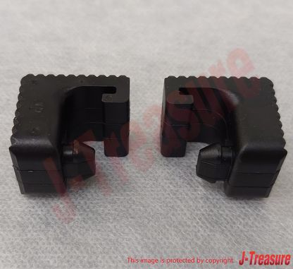 HONDA ODYSSEY 99-10 Genuine Slide Door Upper Rail Stopper 72557-S0X-A00 x2 Set