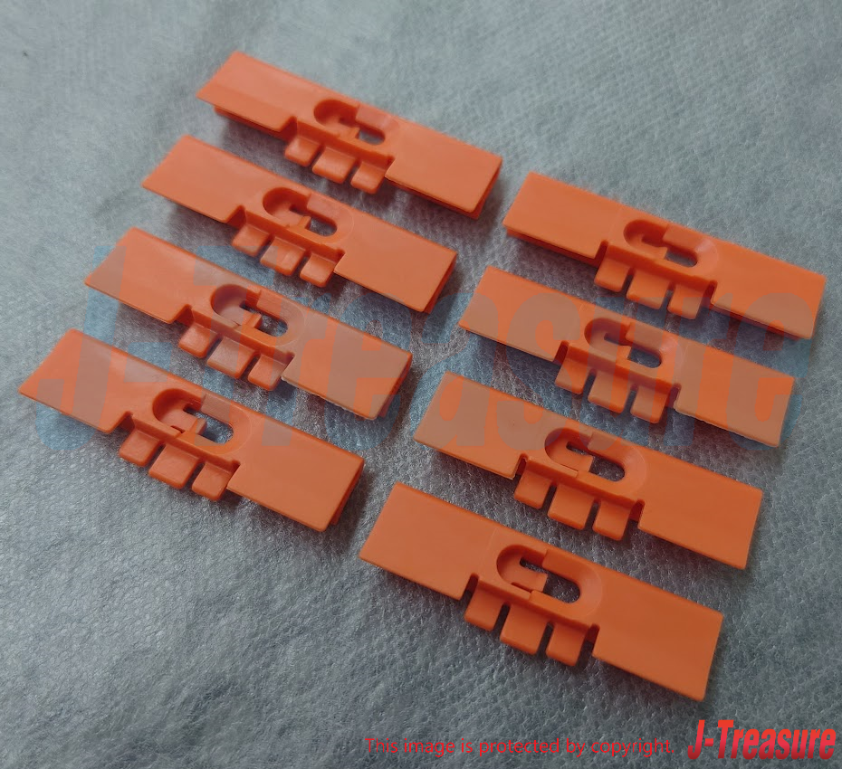 HONDA CIVIC CR-X DEL SOL INTEGRA Genuine Front Windshield Side Molding Clip 8set