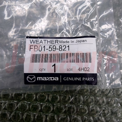 MAZDA RX-7 86-91 FC3S Genuine Front Inner Door Weather Strip Right Left Set OEM