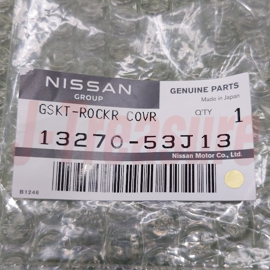 NISSAN 180SX SILVIA RPS13 SR20DET Genuine Rocker Cover Gasket & Oil Seal Set OEM