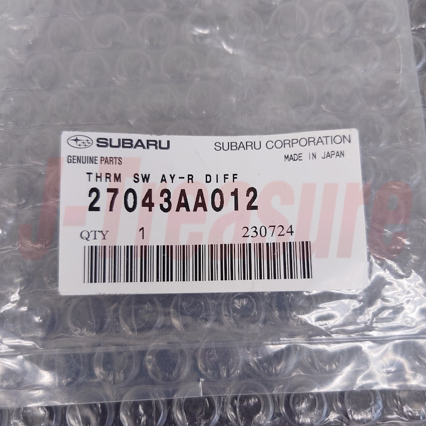 SUBARU IMPREZA WRX STi FORESTER Genuine Switch Assy Thermostat 27043AA012 OEM