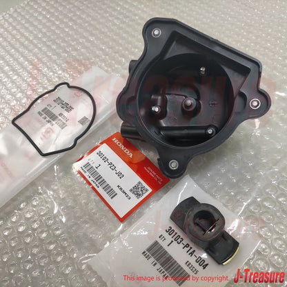 HONDA ACTY TRUCK HA1 HA2 HA3 HA4 Genuine Distributor Cap & Rotor & Packing OEM