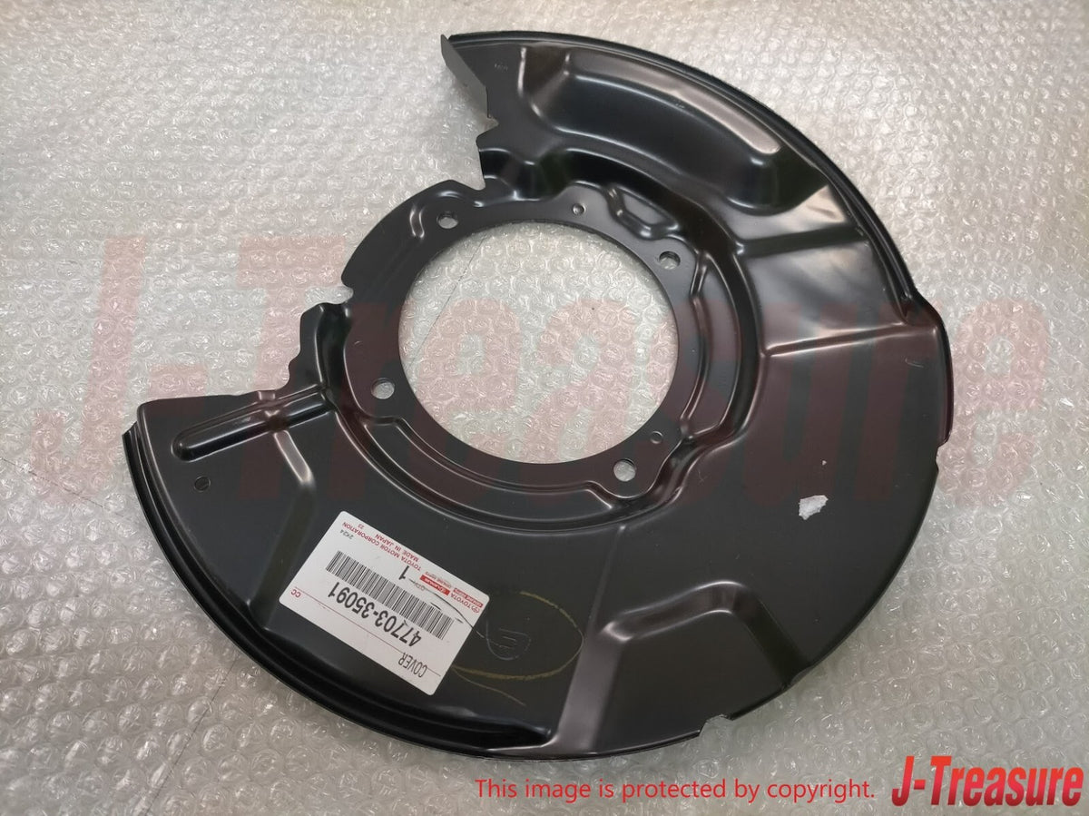 TOYOTA 4RUNNER TACOMA Genuine Front Brake Dust Shields Cover RH & LH Set OEM