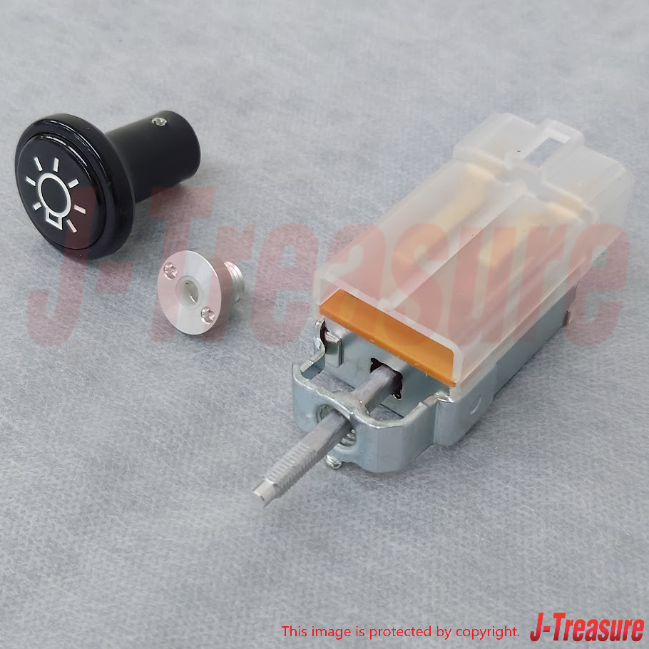 TOYOTA LAND CRUISER BJ42 FJ40 BJ70 HJ47 Headlight Control Switch & Knob & Bolt