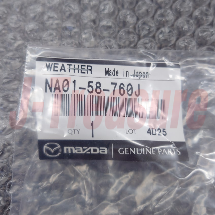 MAZDA MX-5 MIATA NA8C 1990-1997 Genuine Door Weather Strip RH &LH Set OEM