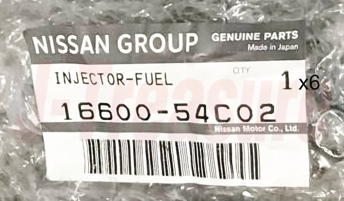 NISSAN SKYLINE R34 GT-R Genuine Fuel Injector & O-Ring & Insulator 6 pcs each