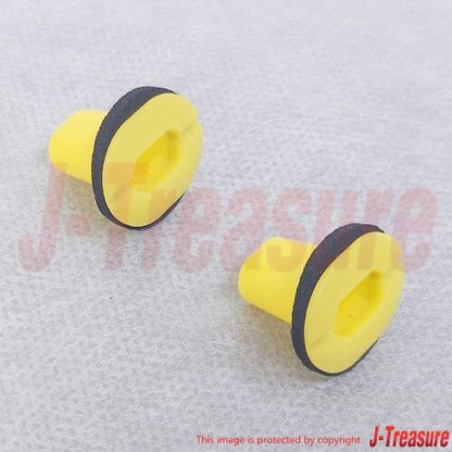 NISSAN 370Z Z34 09-20 Genuine Pillar Finisher Grommet 76848-71S00 x2 Set OEM