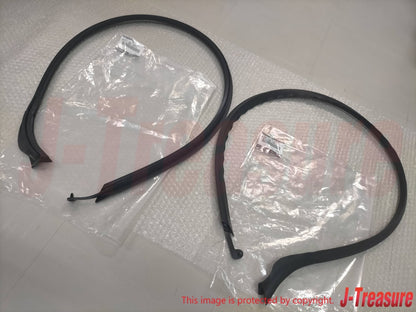 MAZDA RX-7 RX7 FD3S 93-95 Genuine Front Door Glass Weatherstrip RH & LH Set OEM
