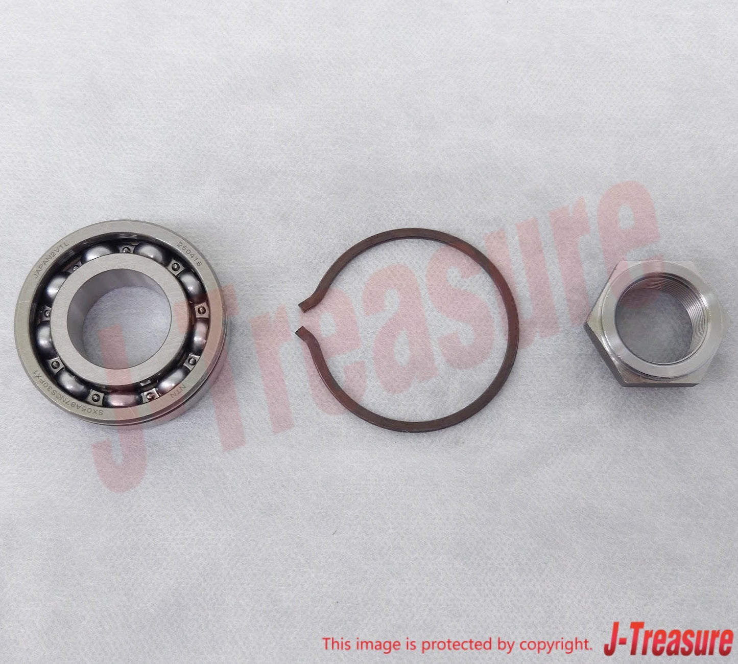 HONDA ACURA INTEGRA DC2 92-01 Genuine Ball Bearing & Snap Ring & Nut Set OEM