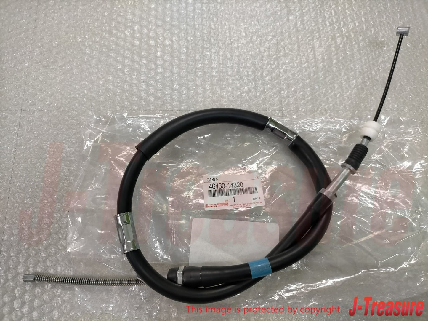 TOYOTA SUPRA JZA80 Genuine Parking Brake Cable Assy FR & RH & LH & Equalizer Set