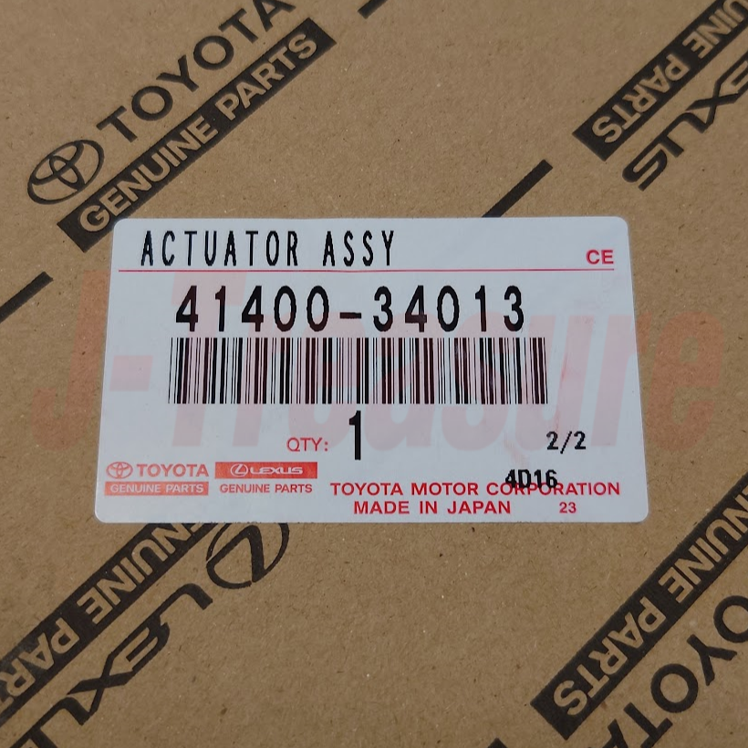 TOYOTA TUNDRA UCK4# 00-06 Genuine Front Differential Vacuum Actuator 41400-34013