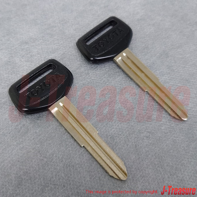 TOYOTA SUPRA MA70 1989-1992 Genuine Master Blank Key 90999-00174 x2 Set OEM