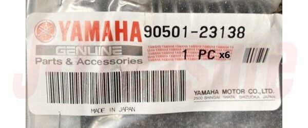 YAMAHA YFZ350 BANSHEE 88-06 Genuine Compression Spring 90501-23138-00 x6 Set OEM