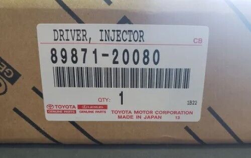 TOYOTA LAND CRUISER PRADO 150 LEXUS IS250 IS350 Genuine Injector Driver ECU OEM