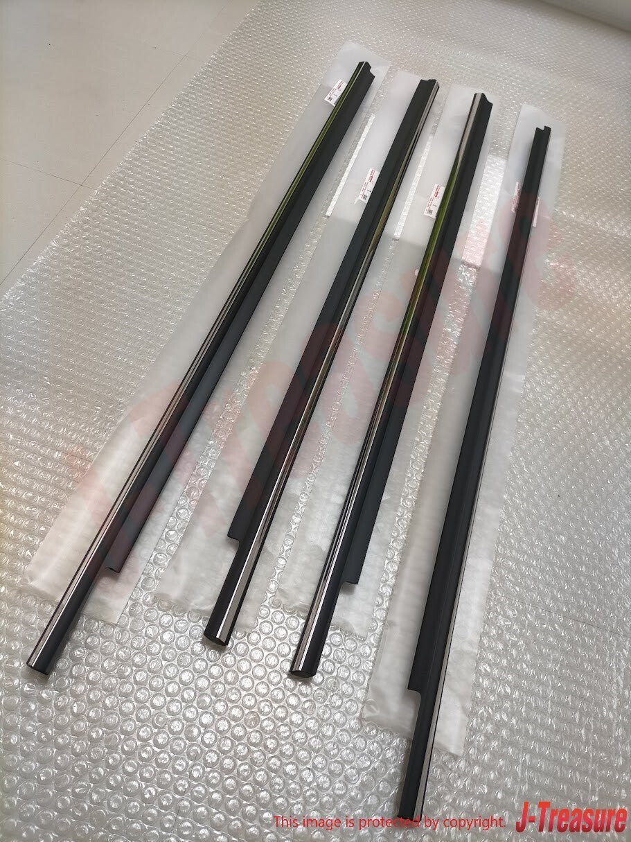 TOYOTA CAMRY MCV20 97-01 Genuine Front & Rear Door Belt Moulding RH & LH Set OEM
