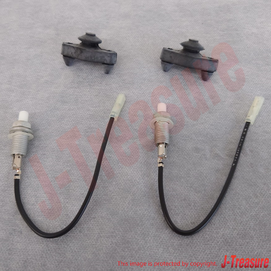 TOYOTA LEVIN TRUENO AE86 Genuine Courtesy Lamp Switch & Cushion Set of 2 OEM