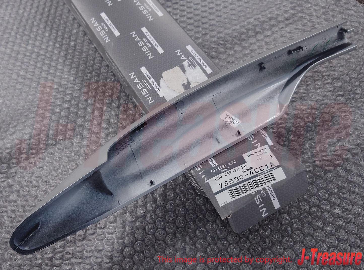 NISSAN ROGUE T32J 2018-2020 Genuine Roof Rack End Cap Front RH 73830-4CC1A OEM