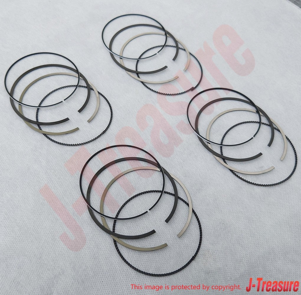 YAMAHA YZF-R6 2006-2024 Genuine Piston Ring Set Standard 2C0-11603-00-00 x4 Set
