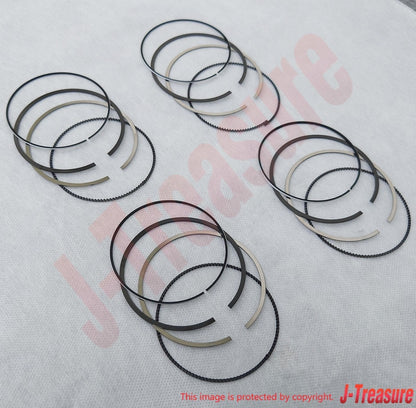 YAMAHA YZF-R6 2006-2024 Genuine Piston Ring Set Standard 2C0-11603-00-00 x4 Set