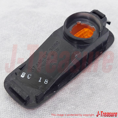 HONDA CIVIC EK4 EK9 Genuine Front Fender Side Turn Marker Lamp Orange Set OEM
