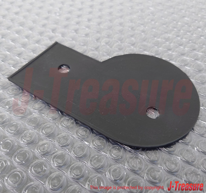 TOYOTA LAND CRUISER BJ40 FJ40 Genuine Rear "4WD" Emblem & Rear Plate Pad Set